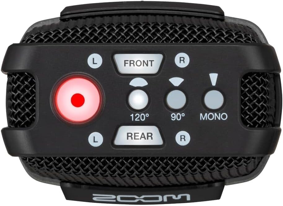 Zoom H2essential Multi-Mic 32-Bit Float Handy Recorder Bundle with APH-2e Accessory Pack with Hairy Windscreen, Padded Shell Case, AC Adapter, & USB C-Cable