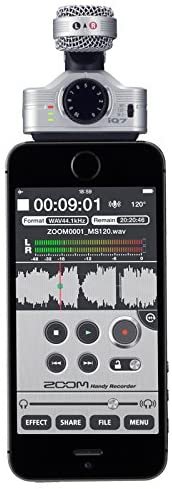 ZOOM iQ7 MS Stereo Microphone for iPhone/iPad/iPod touch