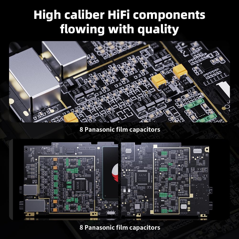 FiiO M23 Hi-Res MP3 Music Player Android 10 Snapdragon 660 with AK4191EQ+AK4499EX, 5.5inch, Lossless DSD/MQA, 5G WiFi/Apple Music/Tidal/Amazon Music 3.5mm/4.4mm