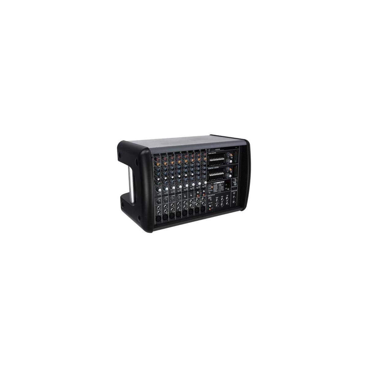 Mackie PPM1008 8-Channel, 1600-Watt Powered Desktop Mixer with Effects