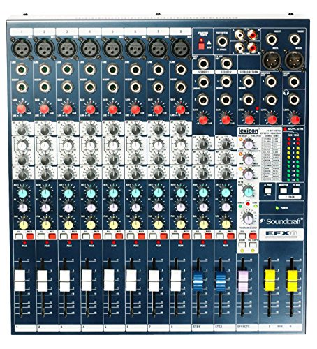 Soundcraft EFX8 High-Performance 8-Channel Lexicon Effect Mixer