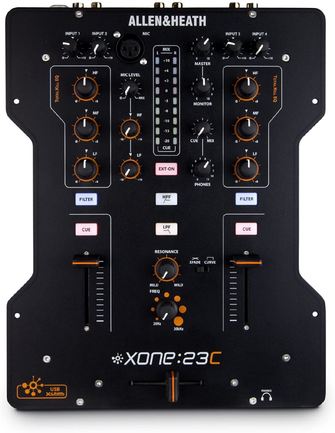 Allen & Heath XONE:23C DJ Mixer Plus Internal Soundcard