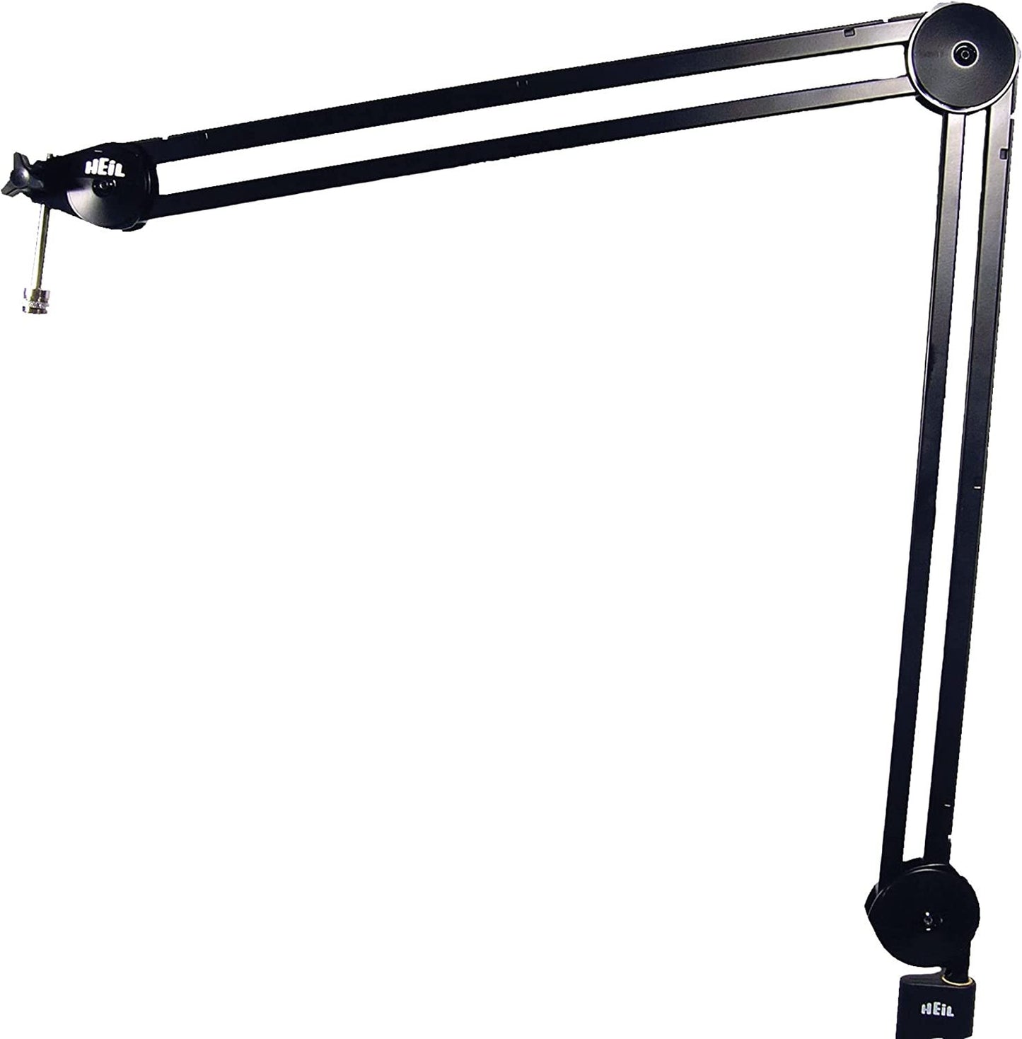 Heil’s PL 2T Fully Articulating, Professional-Quality Microphone Boom Arm for Video Podcasting, Broadcasting, Voiceover, At-Home, In-Studio Applications