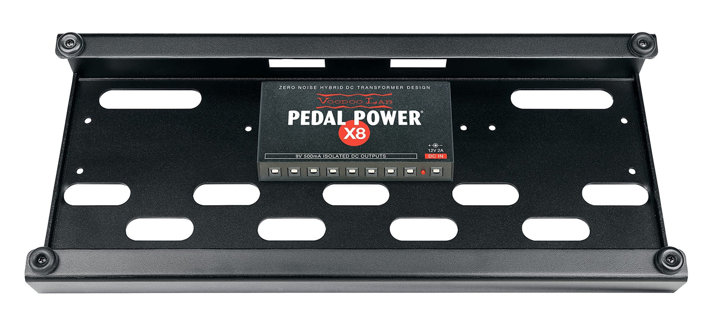 Voodoo Lab Dingbat Small Pedalboard with PPX8 (DBSX8)