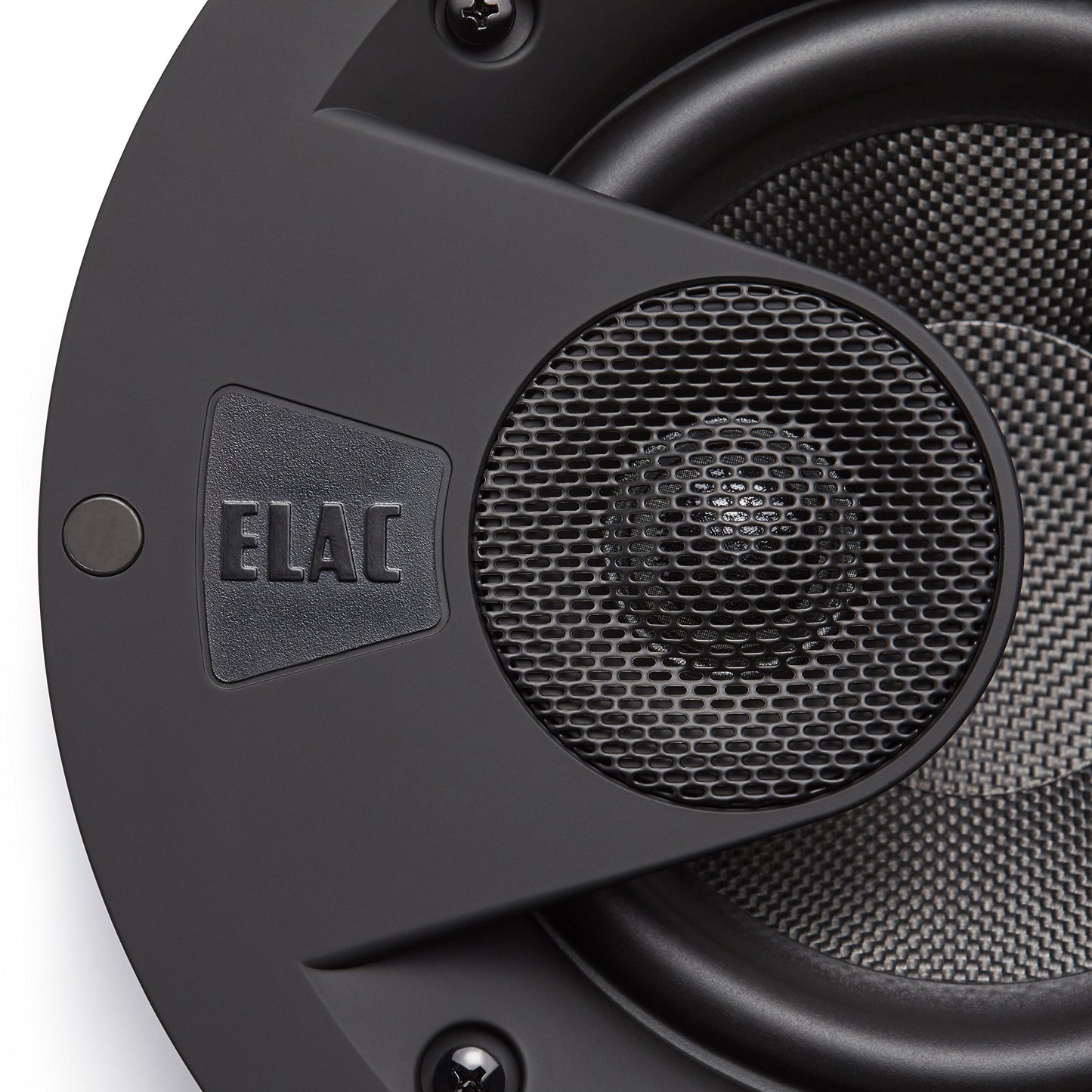 Elac - Debut IC-DT61-W Custom in-Ceiling Home Theater Speaker (Ea) Black