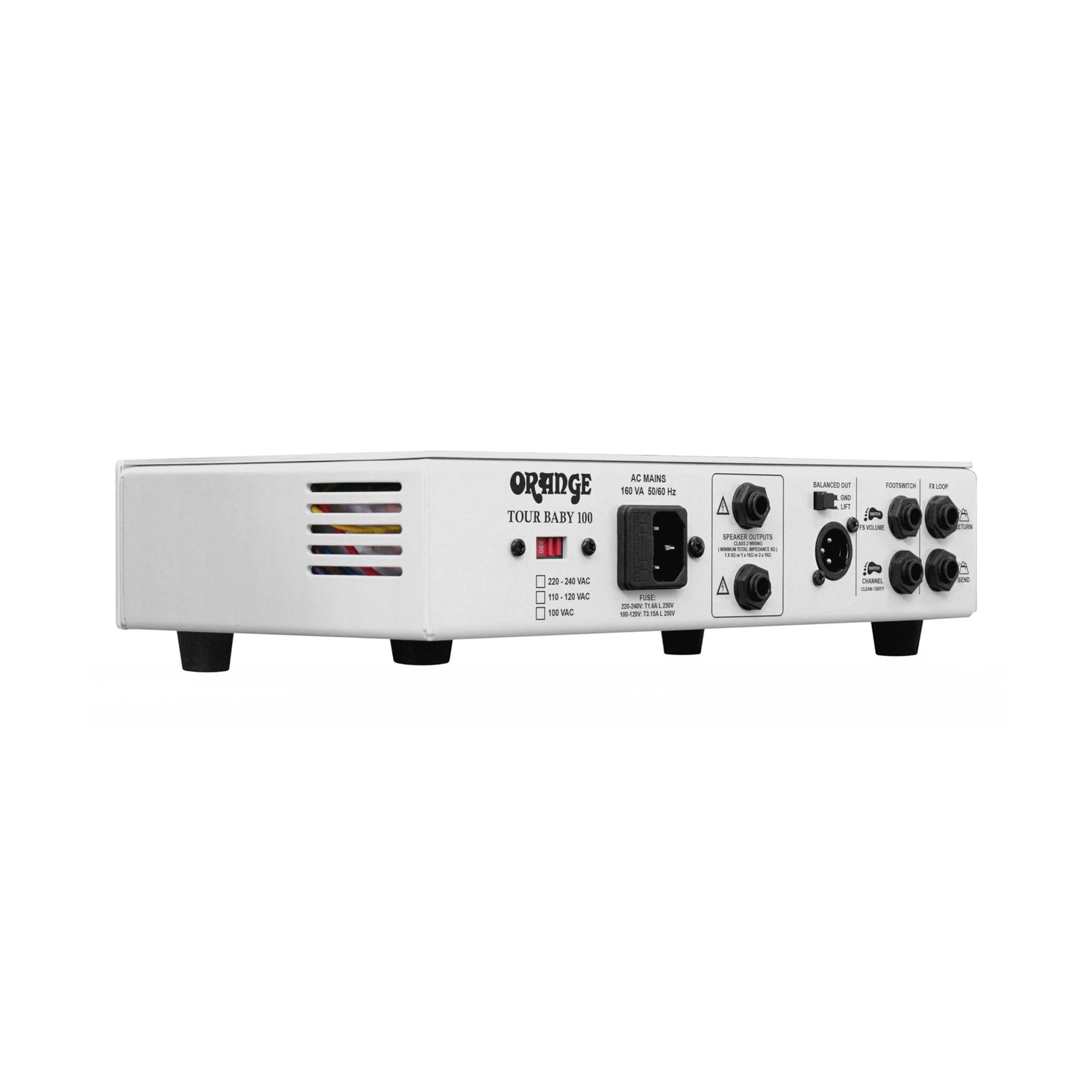 Orange Tour Baby Twin Channel Solid State Head, 100 Watts