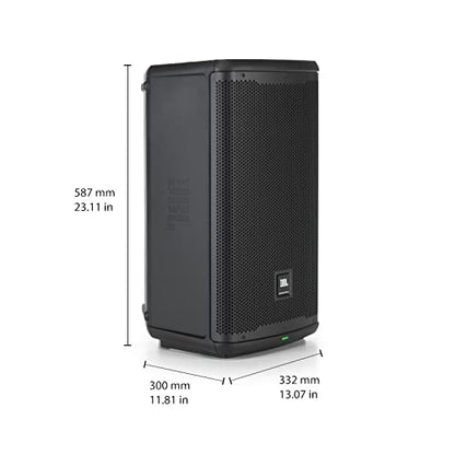 JBL Professional EON710 Powered PA Speaker with Bluetooth, 10 inch, 1300 Watt, Wired Electric, Black