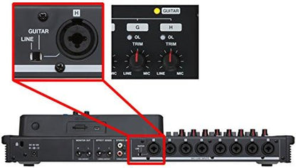 Tascam DP-32SD 32-Track Digital Portastudio Multi-Track Audio Recorder,Black