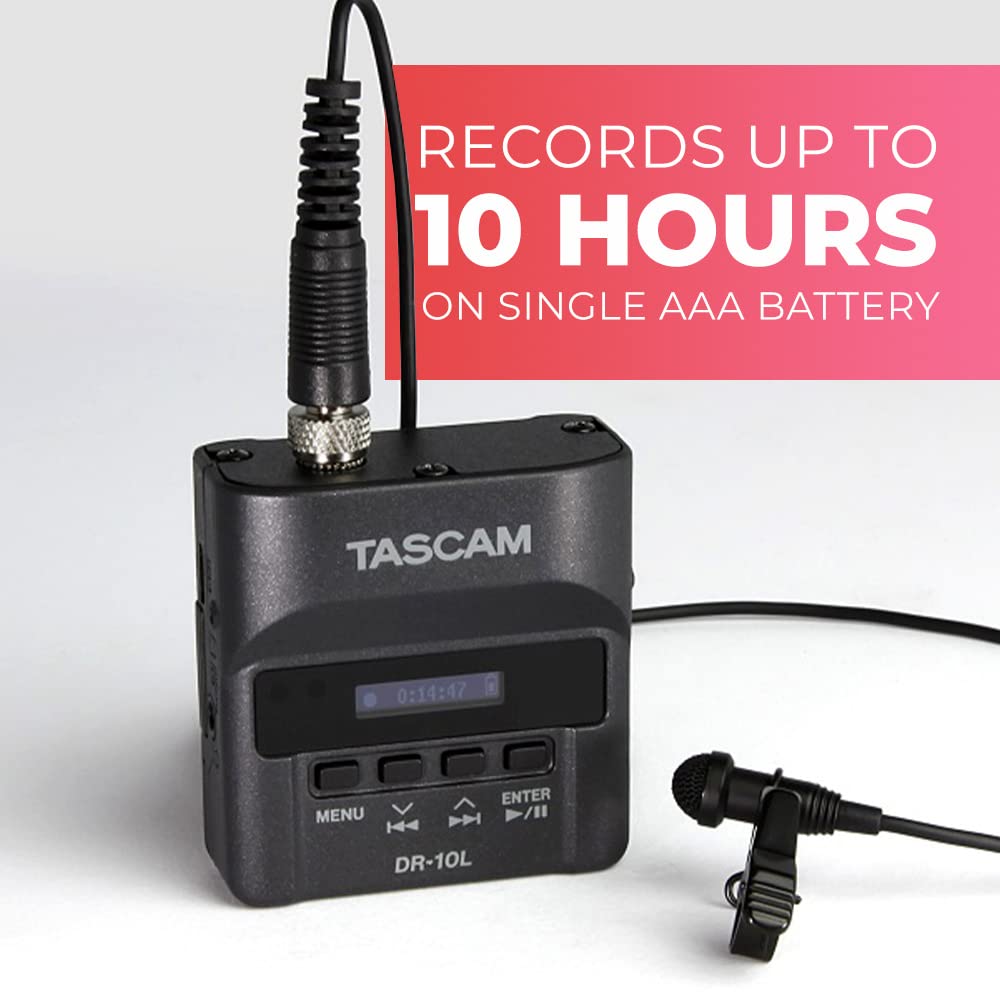 Digital Audio Recorder With Lavalier Microphone