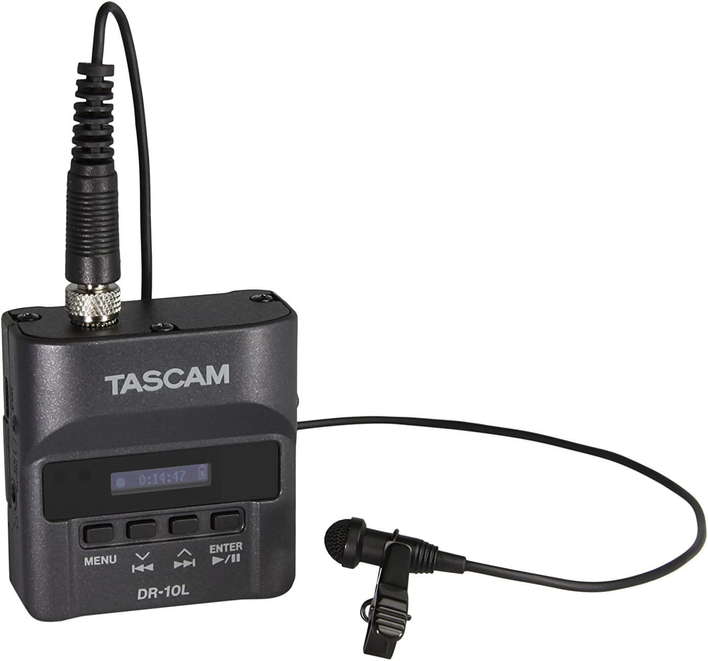 Digital Audio Recorder With Lavalier Microphone