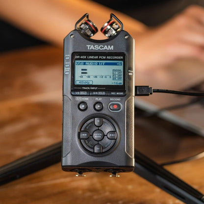 Tascam DR-40X Four Track Handheld Recorder and USB Interface