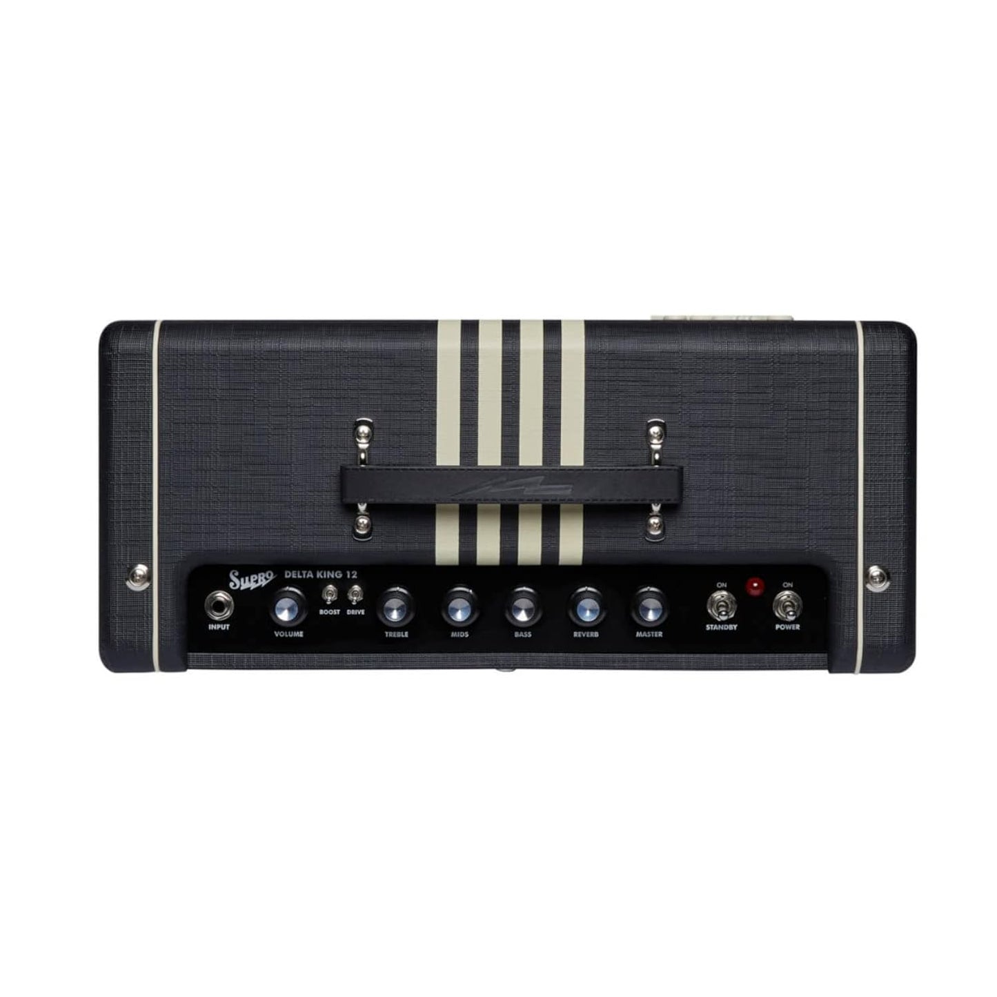 Supro Delta King 12 1x12-inch 15-watt Tube Combo Amp - Black and Cream