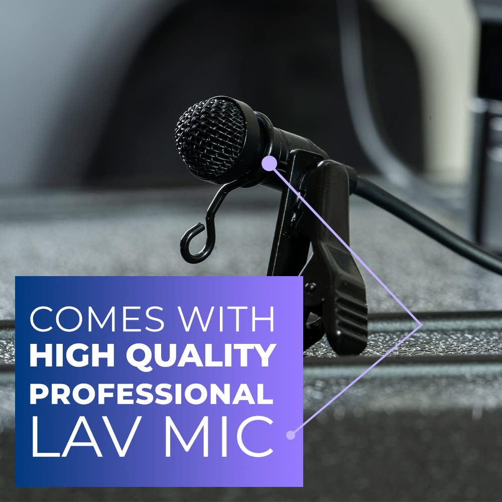 Digital Audio Recorder With Lavalier Microphone