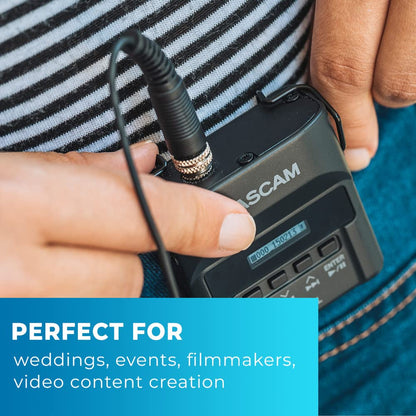 Digital Audio Recorder With Lavalier Microphone