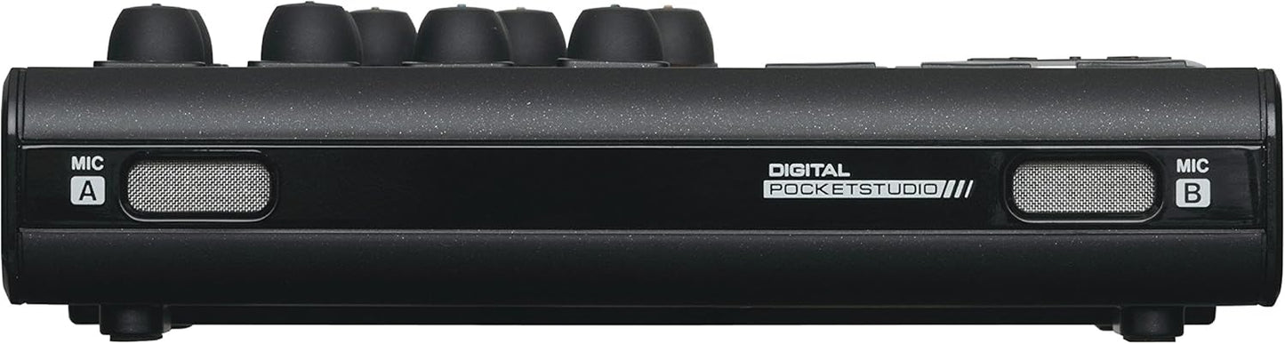 Tascam DP-006 6-Track Digital Pocketstudio Multi-Track Audio Recorder, Built-in Mics, Songwriting, Battery Operated