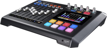 Tascam Mixcast 4 Podcast Studio Mixer Station with built-in Recorder / USB Audio Interface