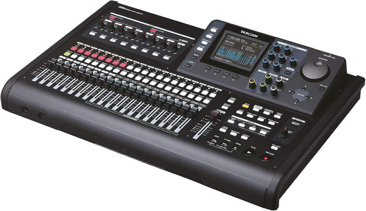 Tascam DP-32SD 32-Track Digital Portastudio Multi-Track Audio Recorder,Black