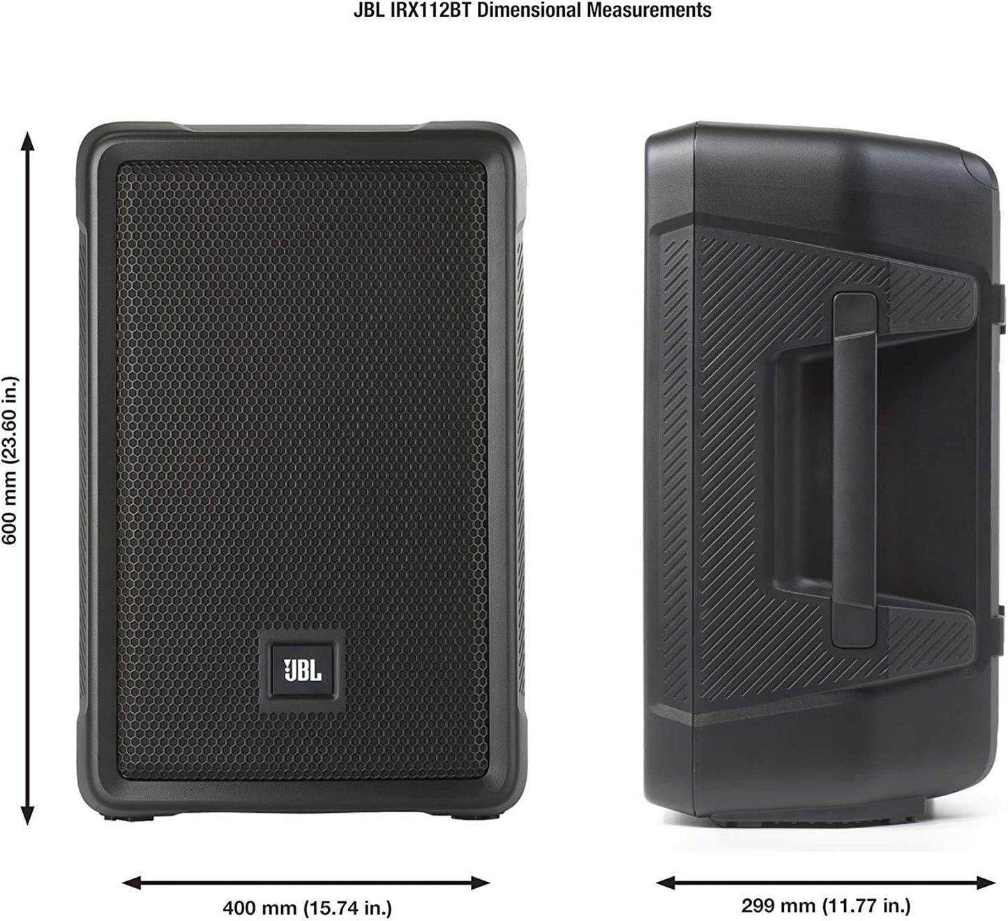 JBL Professional IRX112 Powered Portable Speaker with Bluetooth, 12-Inch