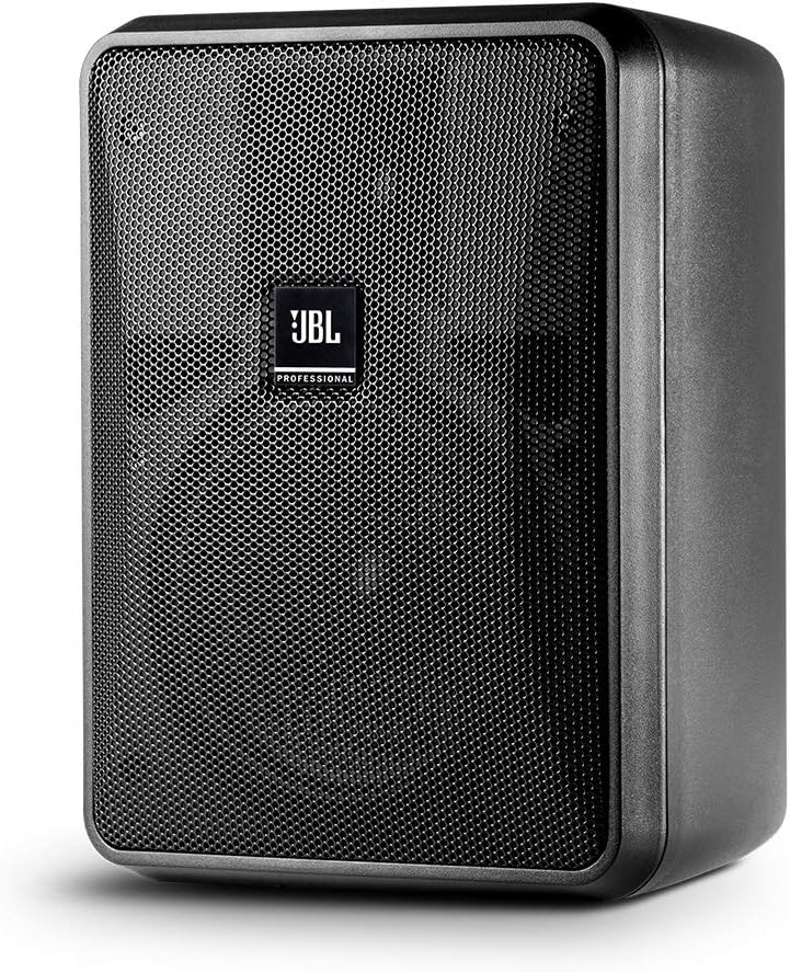 JBL Professional Control 25-1-WH Compact Indoor/Outdoor Background/Foreground Speaker, White, Sold as Pair