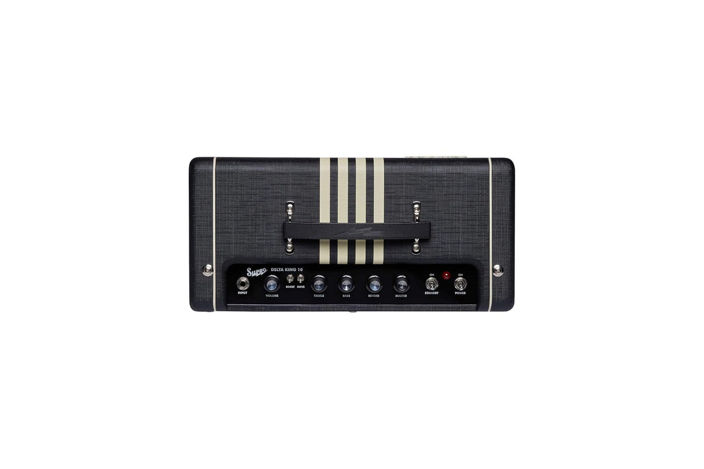 Supro Delta King 10 1x10-inch 5-watt Tube Combo Amp - Black and Cream