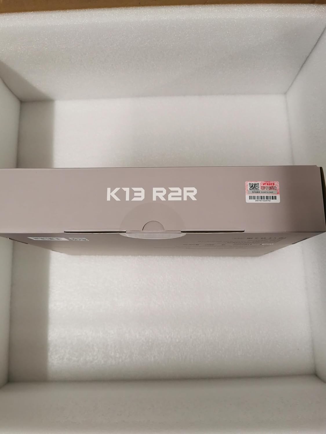 FiiO K13 R2R Desktop DAC & Headphone Amp, High-Fidelity 24Bit R2R DAC, Powerful 2400mW Output, LDAC Bluetooth Streaming, Dual Power Supply, 10-Band PEQ, Balanced XLR & RCA Audio Output (Silver)