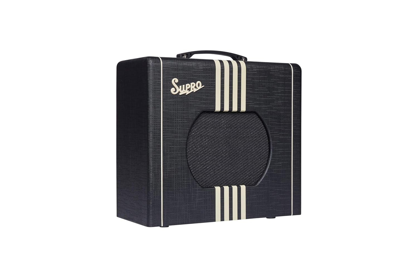 Supro Delta King 10 1x10-inch 5-watt Tube Combo Amp - Black and Cream