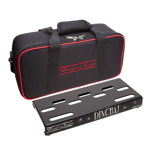 Voodoo Lab Dingbat Tiny Pedalboard with Pedal Power X4