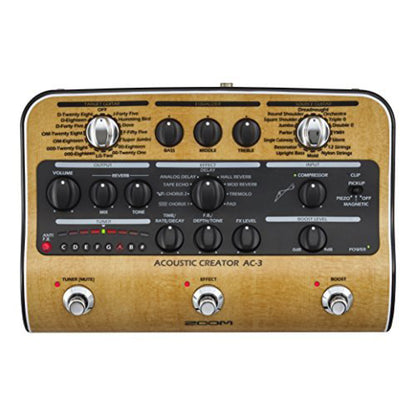 Zoom AC-3 Acoustic Creator - Enhanced Direct Box
