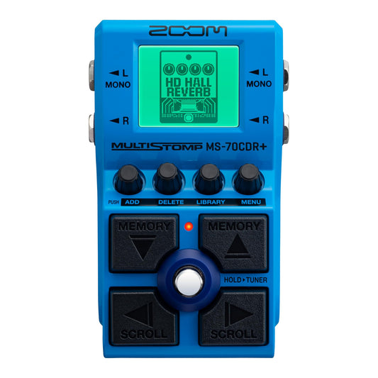 Zoom MS-70CDR+ MultiStomp Chorus/Delay/Reverb Pedal