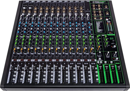 Mackie ProFXv3 Series, 12-Channel Professional Effects Mixer with USB, Onyx Mic Preamps and GigFX effects engine - Unpowered (ProFX12v3)