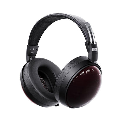 FiiO FT13 Audiophile Closed-Back Headphones, 60mm Large Dynamic Driver with W-Shaped Wool & Nano Wood Fiber Diaphragm, Premium Purpleheart Wood Design, Furukawa Copper Hybrid Cable(Blackpurple)