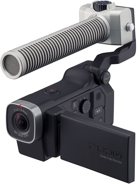 Zoom Q8 HD Video, 4‑Track Audio Recorder & SGH-6 Shotgun Microphone Capsule - Bundle