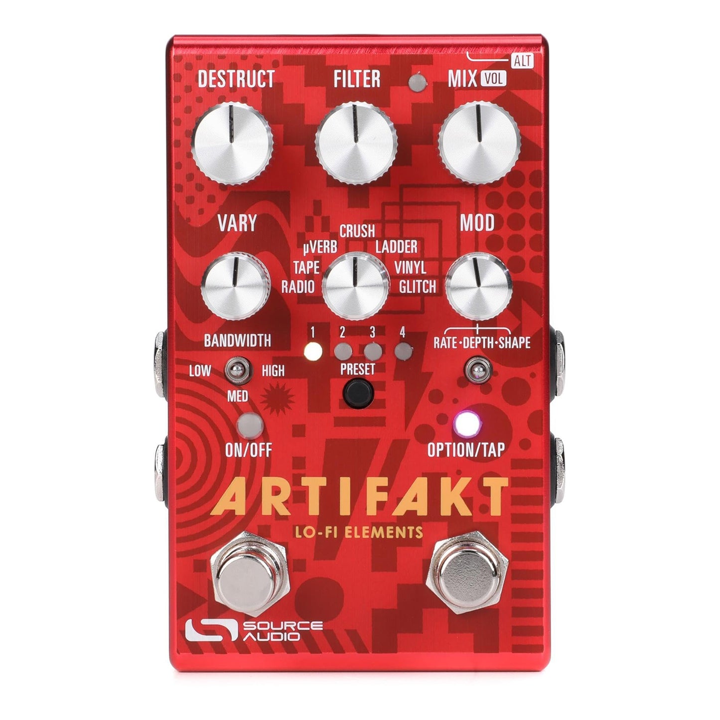 Source Audio Artifakt Lo-fi Elements Multi-effects Pedal