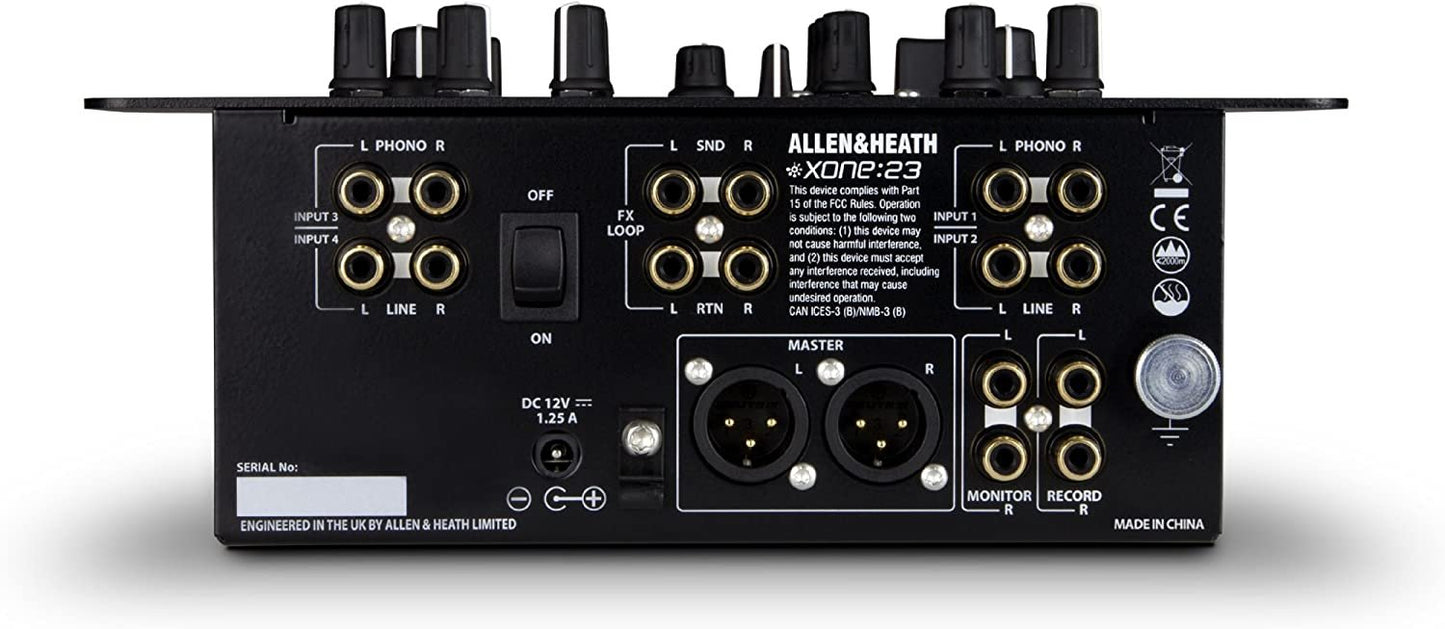 Allen & Heath XONE:23 2-Plus-2 Channel DJ Mixer