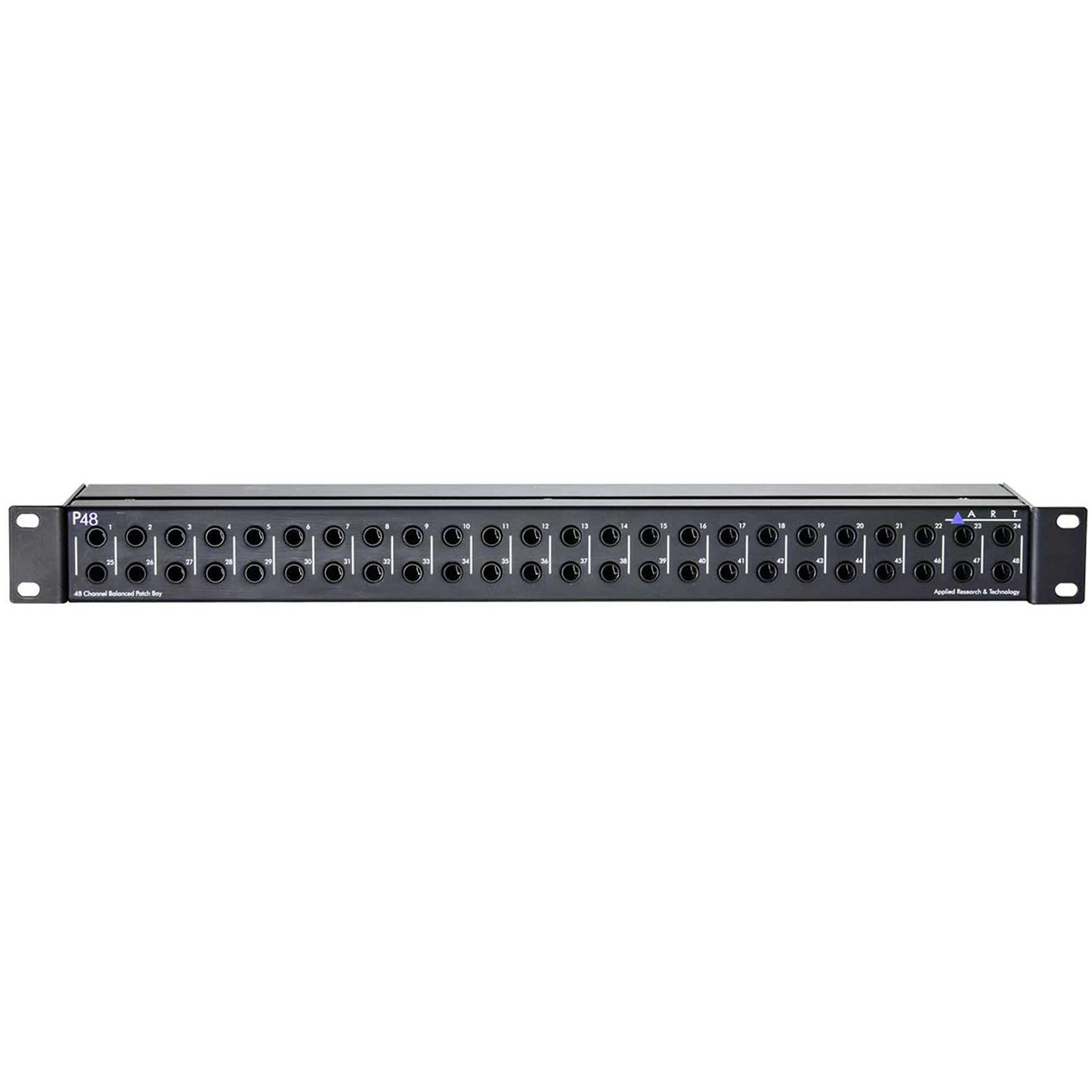 ART Pro Audio P48-48 Point Balanced Patch Bay