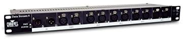 CHAUVET DJ Data Stream 4 Universal DMX-512 Optical Splitter w/4 Outputs from Single Input