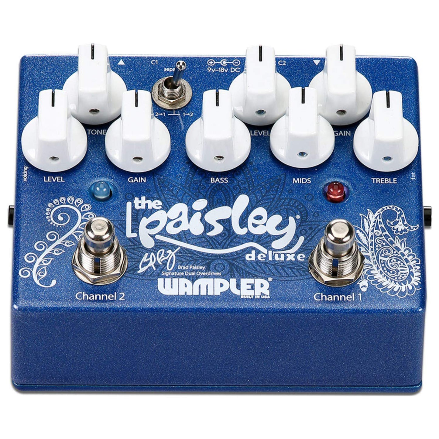 Wampler Plexi-Drive Deluxe V2 Distortion & Overdrive Guitar Effects Pedal