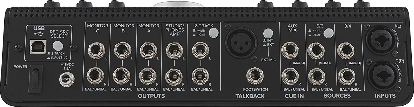 Mackie Big Knob Series, Passive 2x2 Studio Monitor Controller (BIG KNOB PASSIVE)