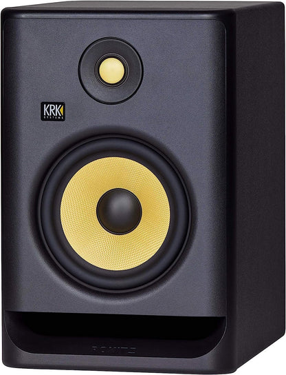 KRK RP8 Rokit 8 G4 Professional Bi-Amp 8" Powered Studio Monitor, Black (RP8G4)