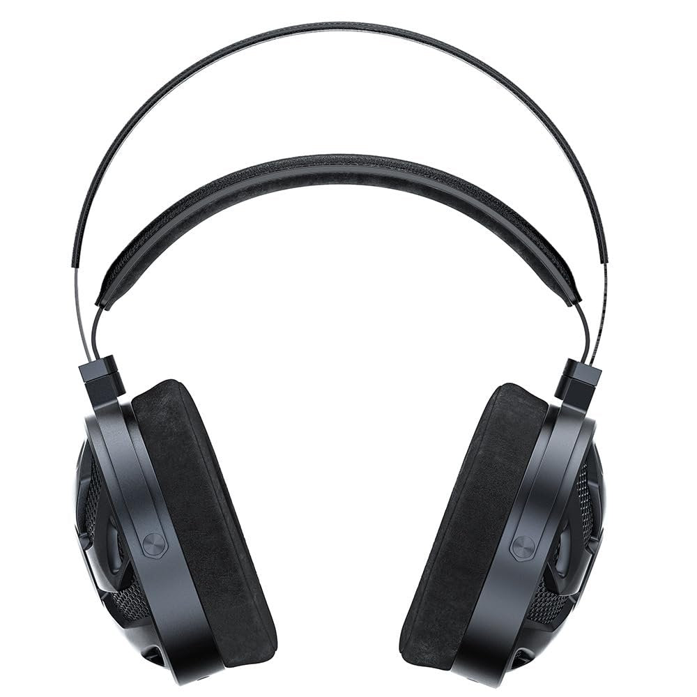 FiiO FT3 HiFi Studio Wired Over-Ear/Open-Back Headphone, 60mm High-Performance Dynamic Driver Headset 3.5mmSE/4.4mm/6.35mm for Audiophiles/Stereo, Great-Sounding