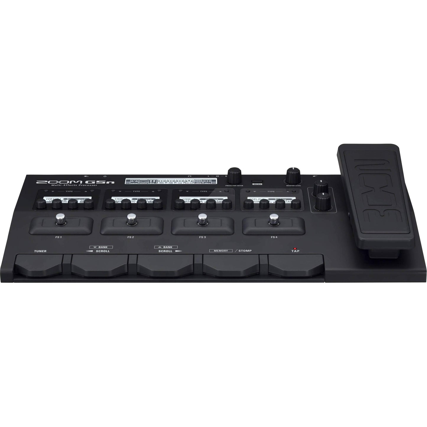 Zoom G5n Guitar Multi-Effects Processor with Expression Pedal, with 100+ Built in Effects, Audio Interface for Direct Recording to Computer