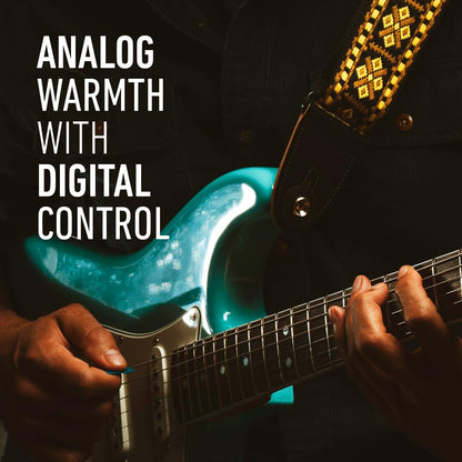 Kernom MOHO Fuzz Pedal – Morphing Analog with Octaver & Ring Mod – From Vintage to Big Muff Chaos – MIDI, Expression, 128 Presets – Ultimate Fuzz Workstation