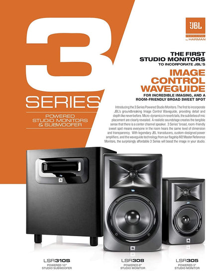 JBL Professional LSR310S 10-inch Powered Studio Subwoofer