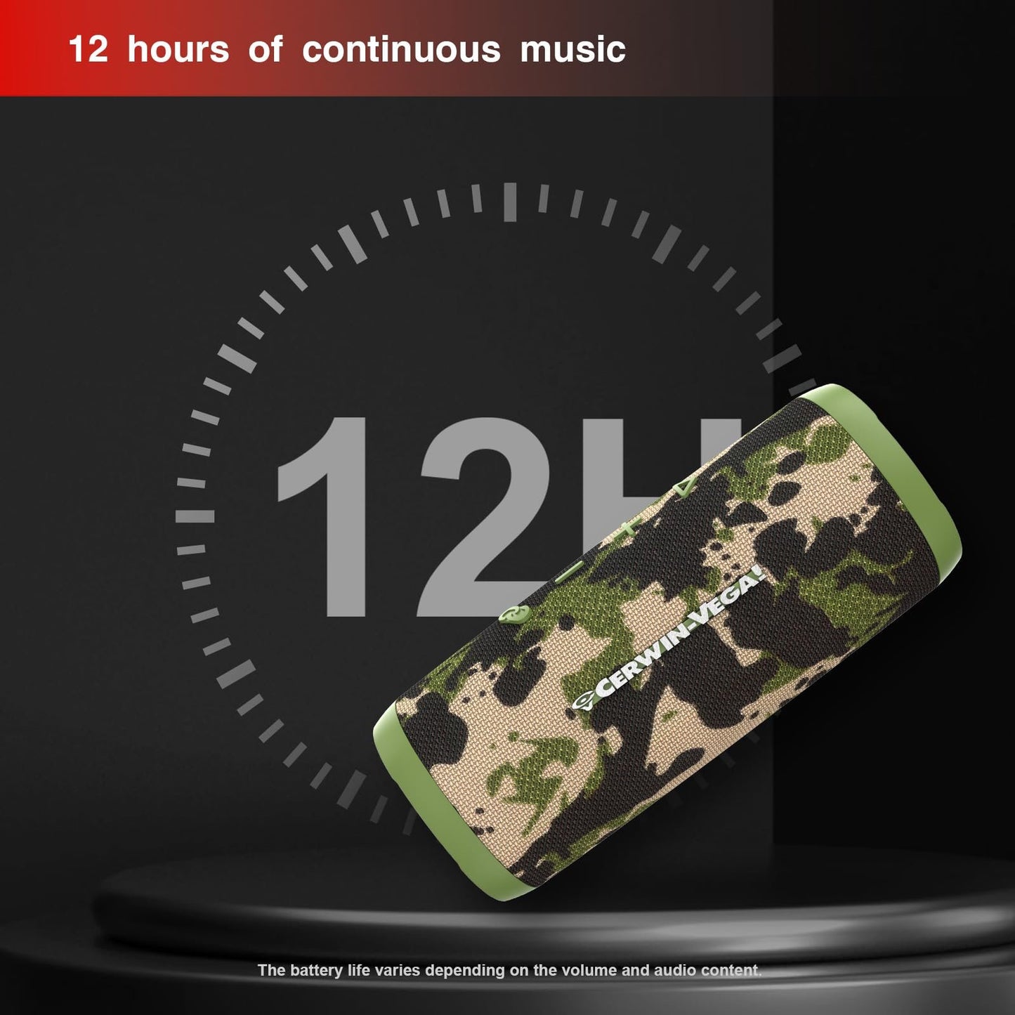 Cerwin Vega VEGAMINI Compact Powerhouse Bluetooth Speaker