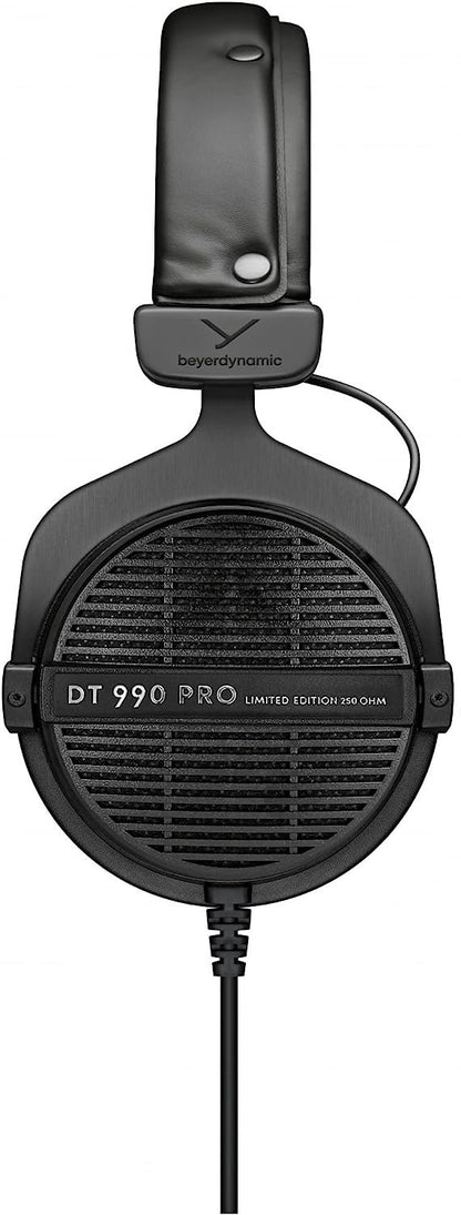 beyerdynamic DT 990 Pro 250 ohm Over-Ear Studio Headphones For Mixing, Mastering, and Editing