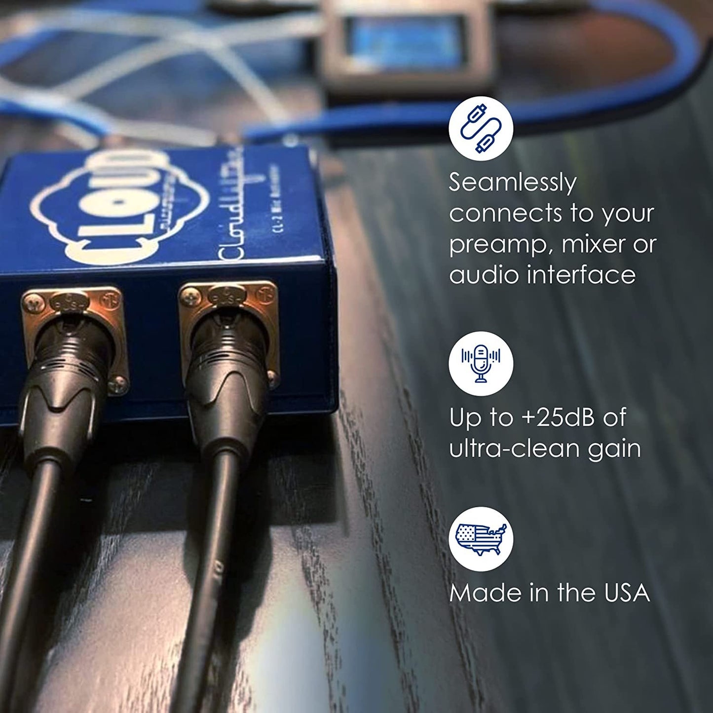 Cloud Microphones - Cloudlifter CL-1 Microphone Activator - Ultra-Clean Gain - USA Made