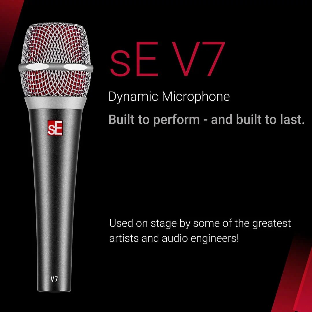 sE Electronics - V7 Studio Grade Handheld Microphone Supercardioid