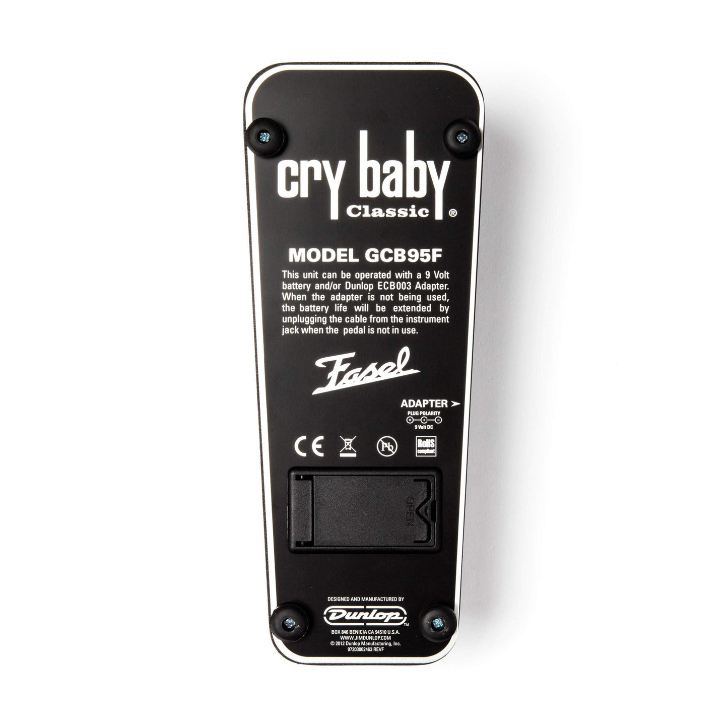 JIM DUNLOP Cry Baby Classic Wah (GCB95F)