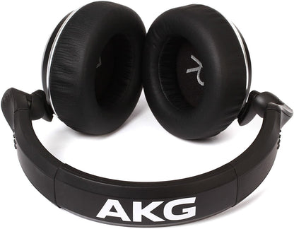 AKG Pro Audio AKG K182PROFESSIONAL Closed-Back Monitor HEADPHONESK182, Black, Standard Size (K182)