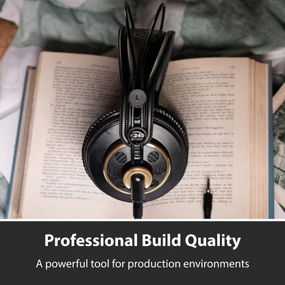 AKG Pro Audio K240 STUDIO Over-Ear, Semi-Open, Professional Studio Headphones